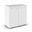 Rauch Evelyn 2 Door Small Sideboard - 80cm - Alpine White