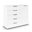 Flipp Small Sideboard - 120cm - 1 Door - Adjustable Height - Alpine White