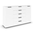 Flipp Sideboard - 180cm - 2 Door - Adjustable Height - Alpine White