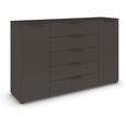 Flipp Sideboard - 180cm - 2 Door - Adjustable Height - Graphite