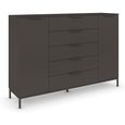 Flipp Sideboard - 160cm - 2 Door - Metal Base - Graphite