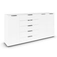 Flipp Sideboard - 199cm - 3 Door - Adjustable Height - Alpine White