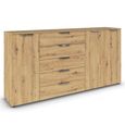 Flipp Sideboard - 199cm - 3 Door - Adjustable Height - Artisan Oak