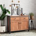 Rayne Acacia 100cm Small 2 Door Sideboard