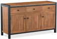 Rayne Acacia 135cm Medium 3 Door Sideboard