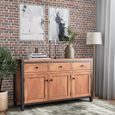 Rayne Acacia 135cm Medium 3 Door Sideboard