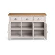 Richmond Sideboard - 3 Door - Medium - Grey