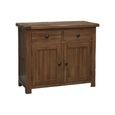 Rustic Oak Sideboard - 2 Door - Small - 100cm - Oak