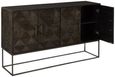 Saira Sideboard - Carved - 4 Door - Medium - Mango Wood