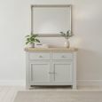 Salcombe Sideboard - 2 Door Small - 110cm - Grey Oak