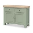 Salcombe Sideboard - 2 Door Small - 110cm - Sage Oak