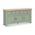 Salcombe Sideboard - 3 Door Large - 166cm - Sage Oak