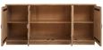 Salem Sideboard - Black and Mango Wood - 4 Door - Extra Large - 200cm