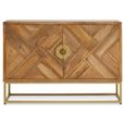 Sedea Sideboard - 2 Door - Small - 120cm - Natural Mango Wood