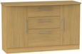 Sherwood Oak Effect Medium Sideboard - 2 Doors