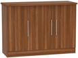 Sherwood Walnut Effect Small Sideboard - 3 Doors