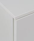 Sienna White Gloss 2 Door Large Sideboard