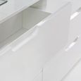 Sienna White Gloss Multi Drawer Cabinet