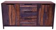 Sirani Dark Sheesham Wood 145cm Medium Sideboard