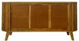 Slated Mango Wood Large Sideboard - 2 Doors