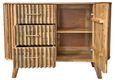 Slated Mango Wood Small Sideboard