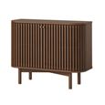 Soho Sideboard - 2 Door - Slatted Small - Dark Oak