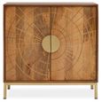 Sona Sideboard - Sunburst - Small - 2 Door - Brown Mango Wood
