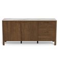 Southampton Sideboard - 2 Door - Large - 160cm - Ceramic Top - Dark Oak