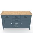 Signature Blue Sideboard - 140cm - 2 Door - Medium
