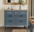 Signature Blue Sideboard - 7 Drawer