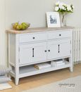 Signature Grey Painted Sideboard - 2 Door - 2 Drawer