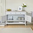 Signature Grey Painted Sideboard - 2 Door - 2 Drawer