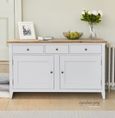 Signature Grey Painted Sideboard - 2 Door - 3 Drawer