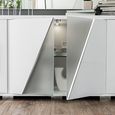 Lisa Buffet Extra Large Sideboard - 202cm - 4 Door - White High Gloss