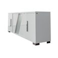 Lisa Buffet Extra Large Sideboard - 202cm - 4 Door - White High Gloss