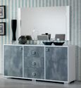 Stella White Italian 160cm Large 2 Door Sideboard