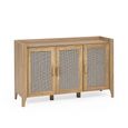 Sydney Sideboard - 120cm - Small - 3 Door - Faux Rattan
