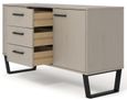 Texas Grey 2 Door Medium Sideboard