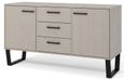Texas Grey 2 Door Medium Sideboard