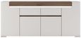 Toronto White Gloss 190cm Extra Large Sideboard - 4 Doors