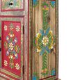 Trapani Sideboard - Red Mango Wood - Painted - 2 Door - Small - 90cm