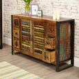 Urban Chic Reclaimed Sideboard - 2 Door - 6 Drawer