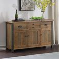 Urban Elegance Reclaimed Wood Sideboard - 3 Door