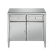 Valencia Small Sideboard - 90cm - 2 Door - Mirrored