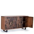 Valentia Artisan 4 Door Extra Large Sideboard - 190cm - Acacia Wood