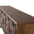 Valentia Artisan 6 Door Extra Large Sideboard - 220cm - Acacia Wood
