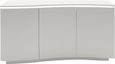 Lazzaro Sideboard with LED - Light Grey Matt