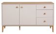 Marlow Medium Sideboard - 2 Door - 3 Drawer - Cashmere Oak