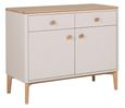 Marlow Small Sideboard - 2 Door - 2 Drawer - Cashmere Oak