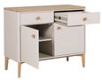 Marlow Small Sideboard - 2 Door - 2 Drawer - Cashmere Oak